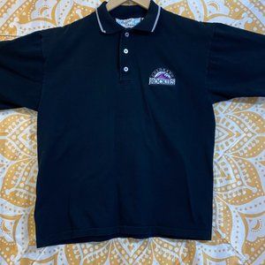 Genuine Merchandise Polo shirt for men Rockies vintage